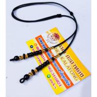 ราคา สร้อยพระเชือกร่ม สร้อยคอ สร้อยคอแฟชั่น สร้อยพระตะกรุดเม็ดทองเลเซอร์ ไม้พยุงห้อยพระได้อีกองค์ห้อยได้2องค์ คะ (10930829616)