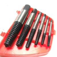 ราคา ถอนน็อตขาด เกลียวซ้ายถอนน็อตขาด 6 ชิ้น เกลียวซ้าย Screw Extractor Set 6 PCS เครื่องมือช่าง (702064615)
