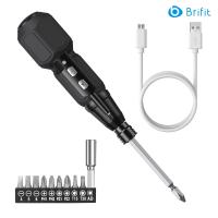 ราคา Brifit ชุดไขควงไฟฟ้า ชุดเครื่องมือไฟฟ้าไร้สายแบบชาร์จไฟแบบพกพา ไฟ LED ในตัว ขับเคลื่อนด้วย USB (16773605589)