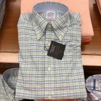 ราคา NEW Brooks Brothers Spring Autumn Business Mens Long Sleeve Shirt Dress Shirt (20247863096)