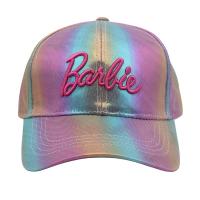 ราคา 3D Barbie ตุ๊กตาบาร์บี้สีชมพูหมวกเบสบอลเลื่อมตุ๊กตาบาร์บี้เย็บปักถักร้อยหมวกแก๊ปกันแดดแนวโน้มของผู้หญิงปรับ (20803863448)