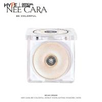 ราคา ไฮไลท์ ผิวฉ่ำโกลว์ สวยออร่า NEE CARA DONUT HIGHLIGHTING POWDER N336 (18992667075)
