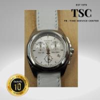 ราคา TISSOT Swiss made นาฬิกาผู้หญิง T008217A จับเวลาได้ สายหนังแท้ ประกันTissot (18325602788)