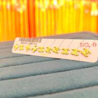 ราคา ต่างหูทองคำแท้ 90 ลายซีซีเล็ก CC มีใบรับประกัน ถูกที่สุด ส่งฟรี ร้านทองขายเอง (16377513949)