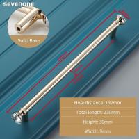 ราคา หรูหรา ตู้คริสตัลจับตู้ดึงโลหะผสมสังกะสี Dresser ที่จับลิ้นชัก (20625929965)