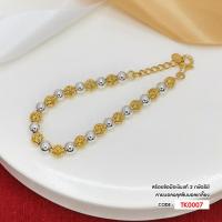 ราคา สร้อยข้อมือเงินแท้สองกษัตริย์ เงินแท้ 92 5 Italy TK0007 (20402363130)