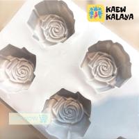ราคา แม่พิมพ์ซิลิโคน กุหลาบ Rose 7cm พิมพ์ซิลิโคน พิมพ์ขนม พิมพ์วุ้น ถาดน้ำแข็ง พิมพ์ซิลิโคนทำขนม Silicone Mold Flower (13883891905)
