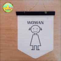 ราคา ป้ายธง แขวนหน้าห้องน้ำ สไตล์ CUTE และแบบ MINIMAL style งานพิมพ์อิงค์เจทหมึกญี่ปุ่นแท้ ใช้ภายนอกได้ (11050001884)