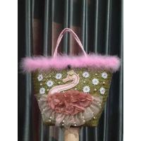 ราคา กระเป๋าสานกระจูดลายหงษ์ขนมิ้งชม8 9 (5838446754)