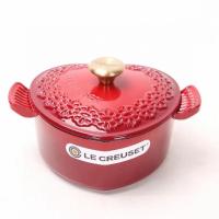 ราคา LE CREUSET เคลือบหม้อเหล็กหล่อหม้อรักหม้อตุ๋นปรุงอาหารหม้อตุ๋น20 ซม (21012134628)