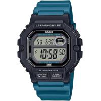 ราคา Casio LED Illuminator 10 Year Battery Mens Digital Sports Watch Lap Memory 60 100 M Water Resistant Model WS 1400H 3AV Black WS1400H 3AV (20608396450)
