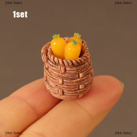 ราคา Hot Sale ตะกร้า1 12ทรงแครอทจำลองบ้านตุ๊กตาตะกร้าเก็บอาหารอุปกรณ์ตกแต่งบ้านตุ๊กตา1ชุด (20971372497)