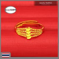 ราคา ทอง100 งานฝีมือจากช่างเยาวราช แหวนทอง0 6กรัม แหวนทองไม่ลอก แหวนทองครึสลึงแท้ ทอง แหวนพลอยสวยๆแหวนมงคล ปรับขนาดได้ อวยพร ทำงานได้อย่างราบรื่น เเหวนทอง ลายยิงทราย ตัดลายรอบวง หนัก 2สลึง สินค้าขายดี ชุบเ