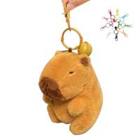 ราคา Hellby Capybara ตุ๊กตาผ้าจำลองจี้ตุ๊กตาตุ๊กตาผ้าขนน่ารัก Capybara การจำลองของเล่นตุ๊กตาผ้า Capybara (21108864711)