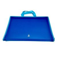 ราคา ORCA กระเป๋าซิปพลาสติก ขนาด F4 A1 U สีสดใสมีหูหิ้ว มีช่องใส่นามบัตร (17020181765)