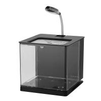 ราคา ตู้ปลา ตู้ปลาครบชุด ตู้ปลามินิมอล ตู้ปลาอะคิลิค ตู้ปลาขนาดเล็ก 6 นิ้ว USB พร้อม อะแดปเตอร์ Adapter (21042661975)