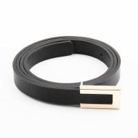 ราคา ชุดเดรสสายรัดเอวแบบบางสำหรับผู้หญิงเข็มขัดหนังหัวเข็มขัดโลหะสไตล์เกาหลีสายรัดเอวใหม่ (21051610499)