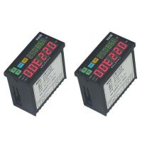 ราคา MYPIN Counter Mini Length Batch Meter 1 Preset Relay Output Count Meter Practical Length Meter 90 260V AC DC the Hours Machine (19951715708)
