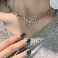 ราคา พร้อมส่ง สร้อยคอแฟชั่นลายหัวใจ สร้อยคอโซ่ สร้อยคอสไตล์เกาหลี (16925460712)