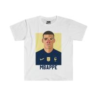 ราคา FASHION PSM เสื้อยืดลายนักฟุตบอล ลาย K Mbappe ชุดฟุตบอลทีมชาติฝรั่งเศษ ฟุตบอลโลก 2022 TEE (20112670965)