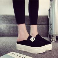ราคา Weakleague Korea Style Open Heels Slipper Girls Slip Sandal Flat Shoes Women Canvas Shoes Sneakers for Women Teenagers Fashion Slippers New Arrival 050712 (19679581563)