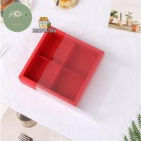 ราคา กล่องใส่ขนม 4ช่อง และ6ช่อง กล่องใส่ขนมเปี๊ยะ พร้อมส่ง แพ็ค5ชุด PP702 (17027657936)