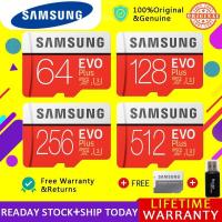 ราคา Samsung Evo Plus การ์ดหน่วยความจำ Micro Sd การ์ด Class10ความเร็ว100เมกะไบต์ วินาที32GB 64GB 128GB 256GB 512GB (7396510757)