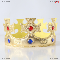 ราคา Hot Sale หมวกวันเกิดมงกุฎสาว Queen หมวกเด็ก King KIDS ผู้ใหญ่ตกแต่งหมวก (20767291879)