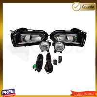 ราคา ลด50 ไฟตัดหมอก สปอร์ตไลท์ HONDA JAZZ GK แจ๊ส 2017 2018 2019 2020 2021 ทรง MUGEN รับประกันงานนำเข้า (20931419685)