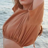 ราคา VIANVELA Emma Dynah collection เสื้อผู้หญิง เสื้อผ้าผู้หญิง เสื้อครอปหญิง เสื้อแฟชั่นผู้หญิง แต่งผูกโบว์ข้างหลัง พร้อมส่ง (16819993939)