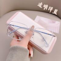 ราคา 0 ถึง 400 แว่นสายตาสั้น แว่นกรองแสง กรอบแว่นทรงเหลี่ยม แว่นสายตาสั้น กรอบแว่นแฟชั่น TR90 สำหรับผู้หญิง และผู้ชาย (16695230279)