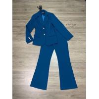 ราคา Set สูท ชุดทำงานผู้หญิง S XL ชุดออกงาน ชุดไปงาน ชุดสูทผู้หญิง สูทสีดำ สูทสีน้ำเงิน สูทสีแดง สูทแฟชั่นเกาหลี สูทเรียบหรู 50030 (18754156070)