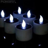 ราคา 2024ใหม่ เทียน LED พลังงานแสงอาทิตย์เทียนกลมขนาดเล็กไฟสนามกันน้ำพลังงานไฟฟ้ากะพริบได้โคมไฟพลังงานแสงอาทิตย์การตกแต่งบ้านสวนฮาโลวีน (21208270349)