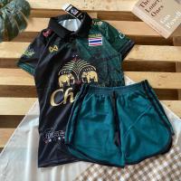 ราคา เสื้อบอลหญิงทีมชาติไทย เสื้อบอลทรงเลดี้ เข้ารูปใส่แล้วดูดี ชุดกีฬาหญิง ชุดฟุตบอลหญิง ฟรีไซส์อก32 36นิ้ว (13273366201)