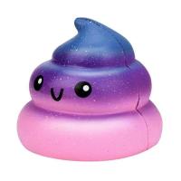 ราคา ELALA ประณีตสนุก Galaxy Poo กลิ่น Squishy บีบ Oyuncak ต่อต้านความเครียดตลกเสน่ห์ของเล่นปลดปล่อยความเครียดที่เพิ่มขึ้นช้าความแปลกใหม่ (11533281952)