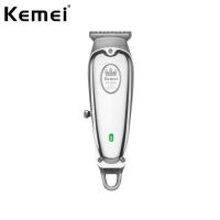 ราคา ปัตตาเลี่ยน Kemei ปัตตาเลี่ยนไร้สาย แบตตาเลี่ยนแกะลาย กันขอบ แบตเตอเลี่ยนกันจอน แบตเตอร์เลี่ยน แบตตาเลี่ยนไร้สาย ปัตตาเลี่ยนตัดผมไฟฟ้า Professional Hair Clipper 70th Anniversary Edition (8156792777)