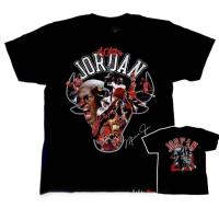 ราคา Fashion เสื้อยืด Chicago Bulls Michael Jordan Champions Basketball เสื้อ CHICAGO BULLS Basketball เสื้อยืดไซส์ยุโรป Tee (19804112029)