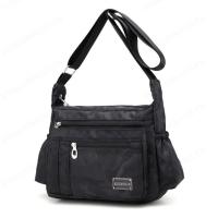 ราคา huanlangcaiji กระเป๋าสะพายหลากสไตล์สำหรับผู้หญิง กระเป๋าผ้านายหน้า สีน้ำเงินสำหรับผู้หญิงทุกวัย (19925127030)