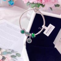 ราคา ใหม่คลังสินค้าพร้อมPandora bracelet เดิมแท้Lucky Four Leafสร้อยข้อมือโคลเวอร์ (20228569827)
