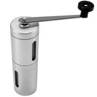 ราคา Manual Coffee Grinder with Adjustable Setting Conical Burr Mill Brushed Stainless Steel Burr Coffee Grinder for Aeropress Drip Coffee Espresso French Press Turkish Brew (19470429264)