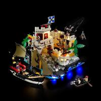 ราคา LZD DALDED LED Lighting Kit สำหรับ Pirates Eldorado Fortress Building LED Light Patible With 10320 Building Block Models ไม่รวมชุดเลโก้ (21137725516)