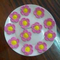 ราคา ดอกไม้ห้ากลีบไหมคอตตอนซอฟท์ ขนาด 5 5 6 ซม (21146588247)