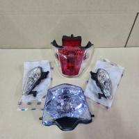 ราคา ไฟหน้า wave125r โคมฟ้า พร้อมไฟเลี้ยว1คู่ ไฟท้าย (19757479134)