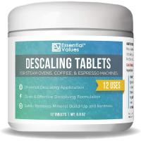 ราคา Descaling Tablets 12 Count Up To 12 Uses For Jura Miele Bosch Tassimo Espresso Machines and Miele Steam Ovens by Essential Values Single Pack (19090573676)