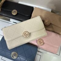 ราคา LYN ของแท้ หลุดQC Outlet Lyn กระเป๋าสตางค์ใบยาว ถอดสายได้ (19142709518)