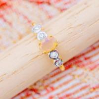 ราคา พร้อมส่ง แหวนโอปอลเพชรแท้ เพชรเบลเยี่ยมคัต น้ำ100 ทองคำแท้9K ทอง37 5 มีการ์ดรับประกัน 9KPRG391O (21132839129)