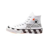 ราคา ของแท้อย่างเป็นทางการ OFF WHITE X CONVERSE 1970S CHUCK TAYLOR OW 2 0 Mens and Womens Canvas Shoes 163862C รองเท้าวิ่ง รองเท้าลำลอง รองเท้าผ้าใบ รองเท้าสเก็ตบอร์ด 3 year warranty (21211818996)