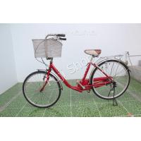 ราคา จักรยานแม่บ้านญี่ปุ่น ล้อ 24 26 นิ้ว มีเกียร์ สีแดง จักรยานมือสอง (14697907026)