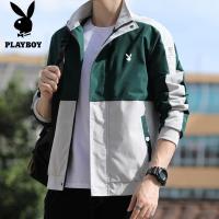 ราคา PLAYBOY เสื้อโค้ทแบบฤดูใบไม้ผลิและฤดูใบไม้ร่วงสำหรับผู้ชายชุดฤดูใบไม้ร่วงแบบใหม่ปี2023แจ็กเก็ตคอตั้งเสื้อผ้าแฟชั่นผู้ชายชุดผู้ชายแบบลำลอง (8362163648)