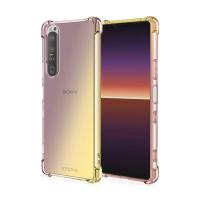 ราคา Case For Sony Xperia 1 iii 10 ii l5 l4 Case Double Color Transparent Soft TPU Casing Anti fall Gradient Mobile Case Phone Cover (12148065510)